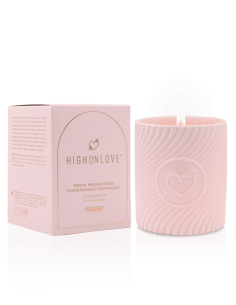 Bougie de massage Rose 220 ml - Martini au litchi