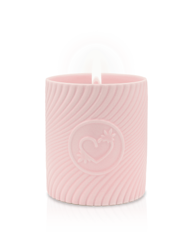 Bougie de massage Rose 220 ml - Fraises et champagne
