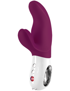 Miss Bi - Krachtige rabbit vibrator - Paars