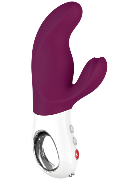 Miss Bi - Potente vibrador conejo - Morado