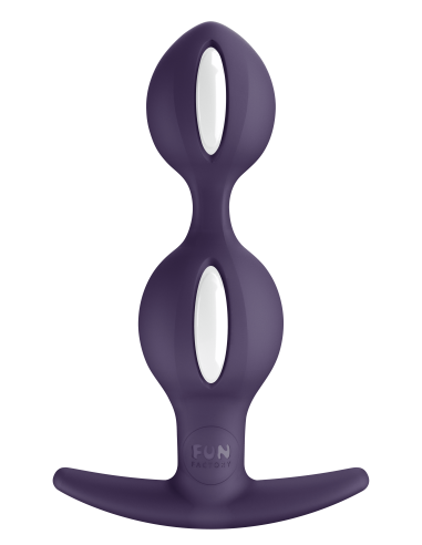 B Balls duo - Plug - Purple and white