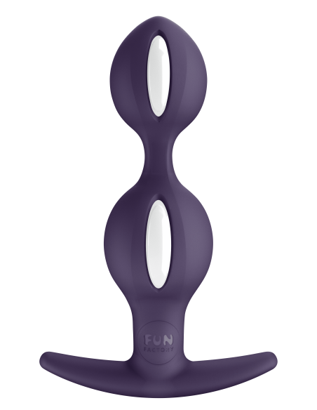 B Balls duo - Plug - Morado y blanco