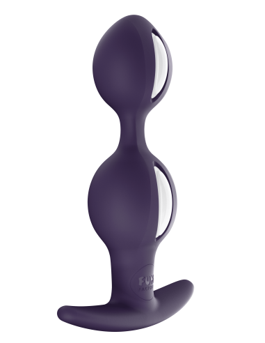 B Balls duo - Plug - Morado y blanco