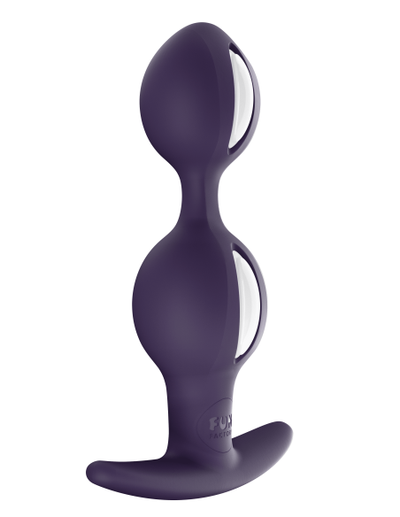 B Balls duo - Plug - Morado y blanco