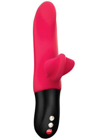 Bi Stronic Fusion - Back and forth vibrator Rabbit - Red
