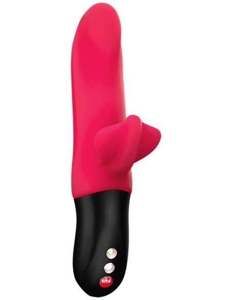 Bi Stronic Fusion - Vibrador conejito de vaivén - Rojo