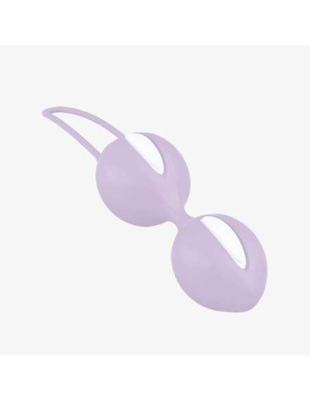 Smartballs duo - Boules de Geisha - Blanc et lilas