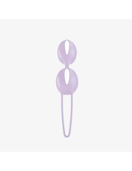 Smartballs duo - Boules de Geisha - Blanc et lilas