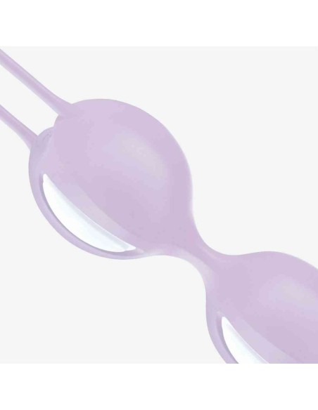 Smartballs duo - Boules de Geisha - Blanc et lilas