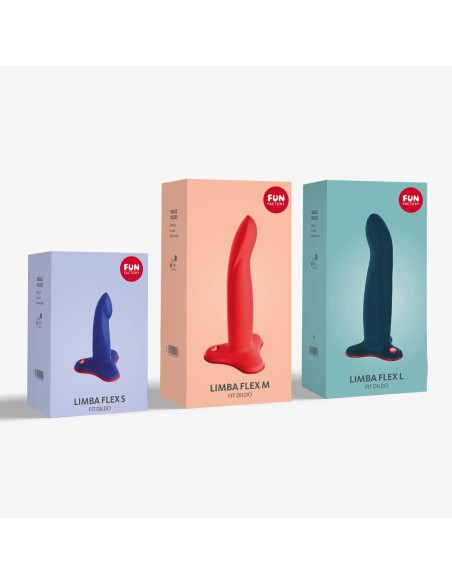 Limba Flex M - Folding Dildo - Flashy coral