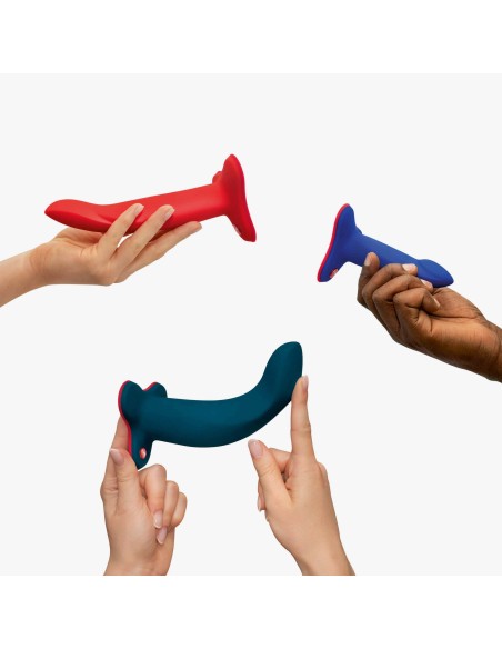 Limba Flex S - Dildo pliable - Bleu électrique