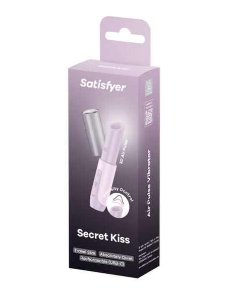 Secret Kiss Satisfyer Estimulador de clítoris de viaje - CC597869