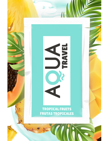 Water-based lubricant pod tropical fruit flavor 6 ML - D-230601