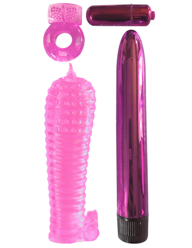 Coffret 4 sextoys rose Classix - R545112