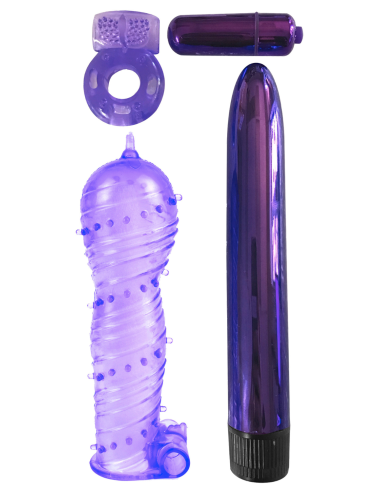 Coffret 4 sextoys violet Classix - R545104