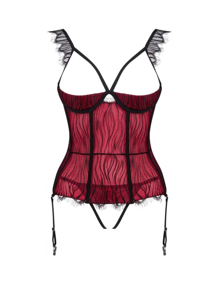 Denissa Corset and thong