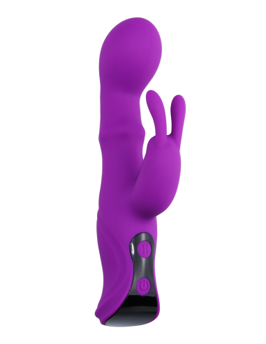 CROWN Rabbit dubbelwerkende vibrator met LCD-scherm - SX-V173