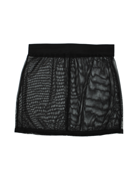 Black sheer fishnet skirt Maya - LSN1