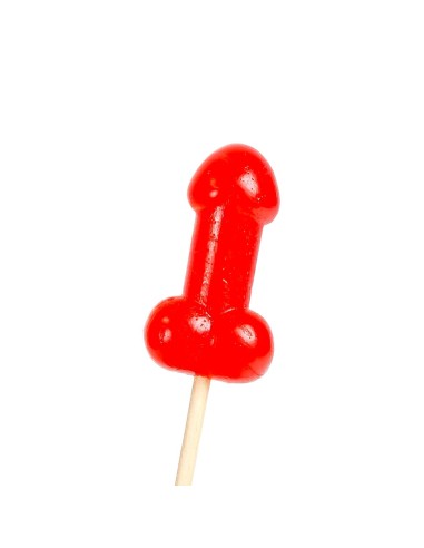 Sucette candy pénis à la cerise avec effet de la chaleur épicé