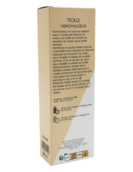 TICKLE Double Stimulation Vibrator