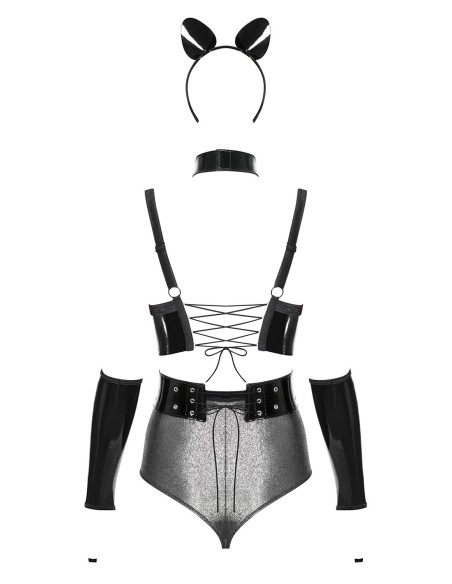 Silveria 6-delige set - Zilver en Zwart