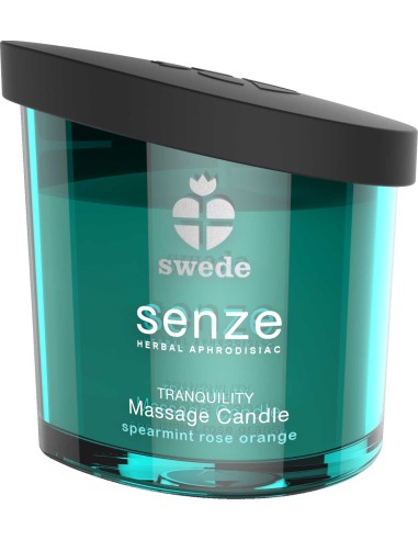 Massage candle - Tranquility Spearmint Rose Orange - 50 ml