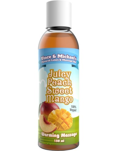 Huile Chauffante V et M Mangue Pêche - 150 ml