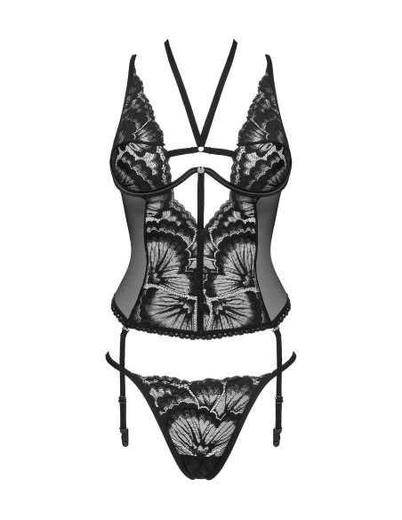 Alessya Corset and black thong