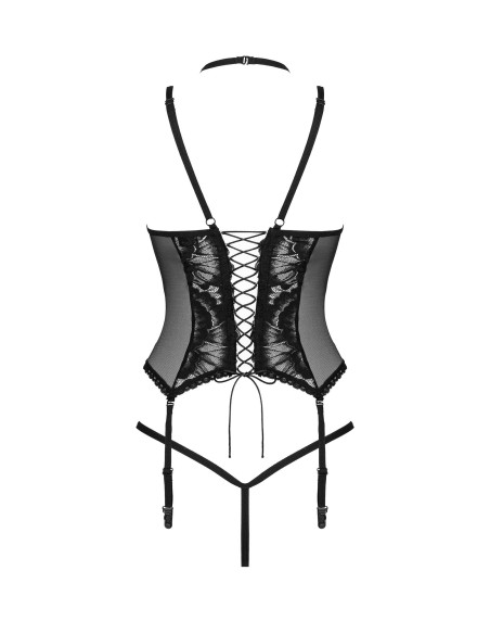 Alessya Corset and black thong