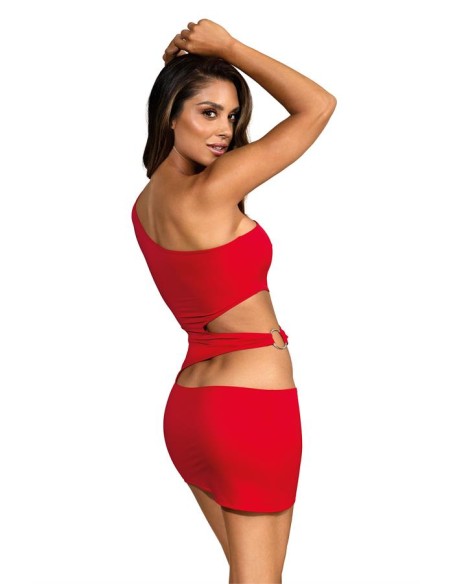 V-9249 Dress - Red