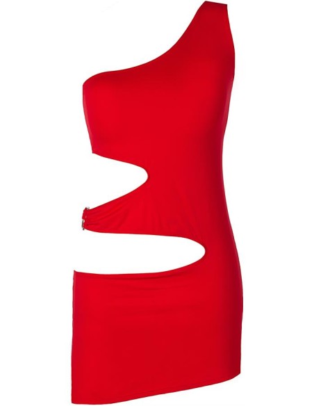 V-9249 Robe - Rouge
