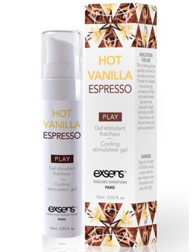 Gel estimulante de frescor Vainilla Café - 15 ml