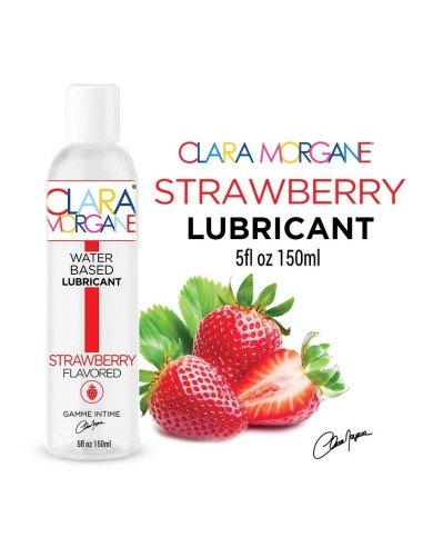 Aardbei Glijmiddel 150 ml Clara Morgane