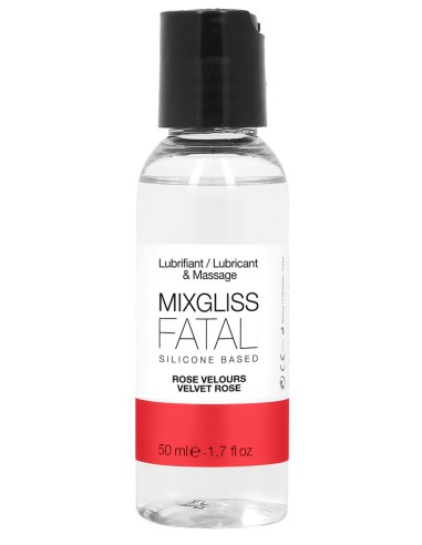 Mixgliss Siliconen Fatal - Fluweelroze 50 ml