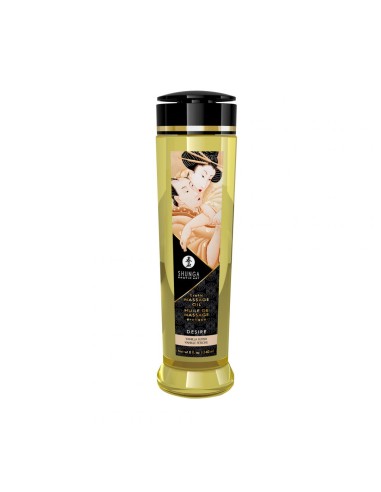 Erotische massageolie - Desire - Vanille - 240 ml