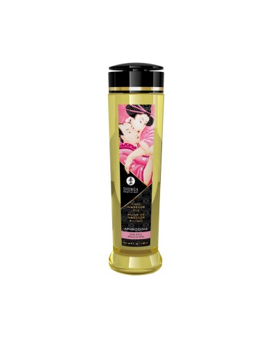 Aceite de masaje erótico - Afrodisia - Rosa - 240 ml