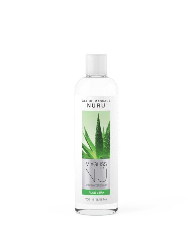 Gel de Masaje Mixgliss - NU Aloe Vera - 250 ml