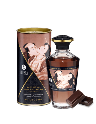 Aceite calentador afrodisíaco - Chocolate embriagador 100ml