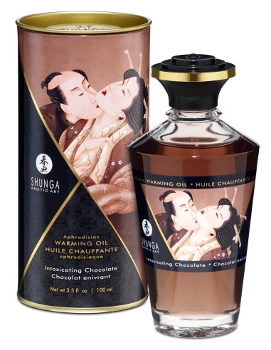 Aphrodisiac warming oil - Intoxicating chocolate 100ml