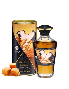 Aphrodisiac heating oil - Caramel kisses