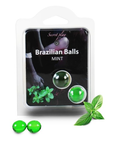 Duo Brazilian Balls Menthe 3385-8