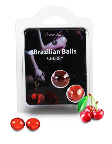 Duo Brazilian Balls Cerise 3385-6