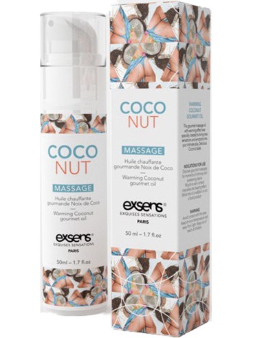 Huile chauffante Gourmande Noix de coco 50ml