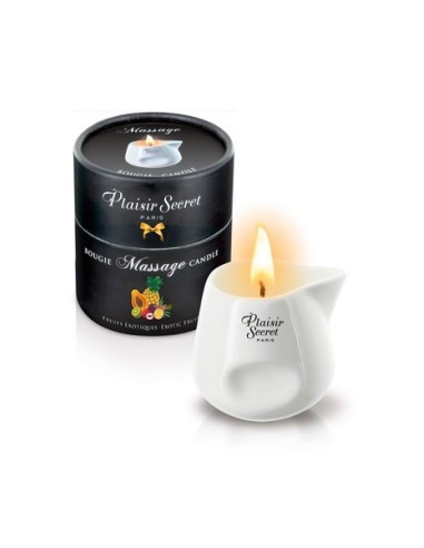 Massage candle Exotic fruits Secret pleasure - 80 ml