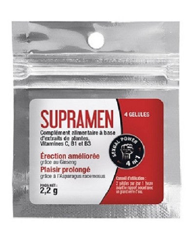 Supramen Homme - 4 capsules